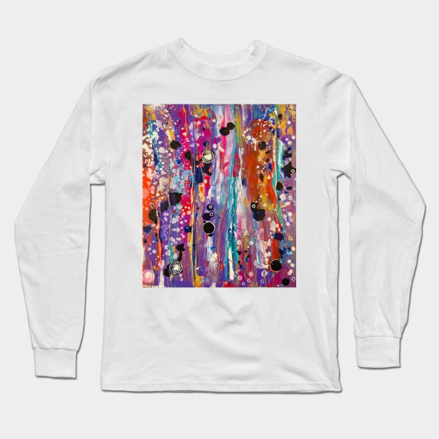 "Cells x 500" by Margo Humphries Long Sleeve T-Shirt by Margo Humphries Art